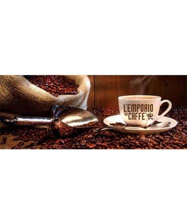  Il caffe' dell'emporio Le Caf de l'Emporio Caffe Capsules Compatible with a Strong Cream Mix System Red (100) - Buy Online on GoSupps.com
