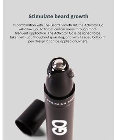 Copenhagen Grooming Activator Go 10ml - Men's Beard Growth Serum & Oil for Faster Hair Growth | Practical Travel Tube - Buy Online on GoSupps.com