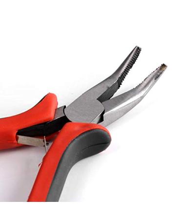 Faletony 3-in-1 Hair Extension Kit - 100 Microring Set Loop Needle & Tool Zange for Black/Brown/Beige Extensions - International Shipping Available - Buy Online on GoSupps.com