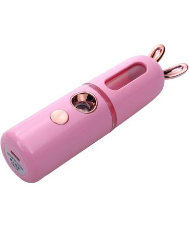 DINESA New Mini USB Rechargeable Nano Hydrator Sprayer Women Beauty Instruments Home Use Humidifier Face Steamer Easy to Use Pink - Buy Online on GoSupps.com
