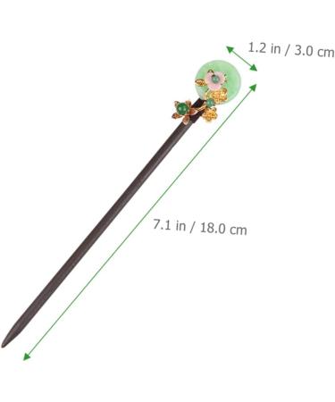 Ipetboom Hairpin Hair Claw Clips for Girls Hair Accessories for Women Wedding Bride Headpieces for Wedding Chinese Hair Accessories Chignon Pin Chopsticks Xiuyu Folk-custom Safety Button - Buy Online on GoSupps.com