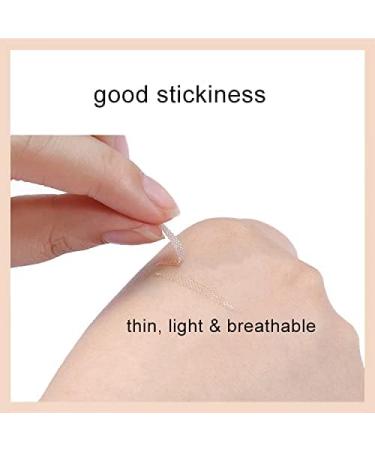 150 Pairs Breathable Lace Eyelid Tape - Natural Invisible Double Eyelid Sticker for Instant Lift - Perfect for Hooded, Droopy, Uneven, and Mono-eyelids - Buy Online on GoSupps.com