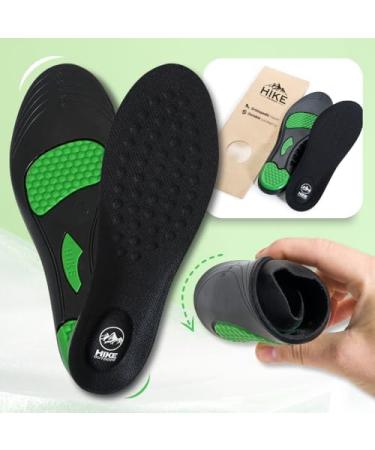 Orthopedic Soles for Hiking | Comfort & Stability | Trim-to-Fit Orthotic Insoles for Work Boots & Walking (US Women 5 - US Men 3 - Buy Online on GoSupps.com