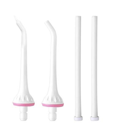 Replacement Jet Tips for FC159 Models Water Flossers, Vosaro Oral Irrigator Jet Tip and Replacement Reservoir Rubber Tube, Standard Size for Flossers Repalcement