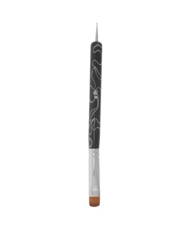 FOMIYES Nail Art Pen Nail Brush Double Head Nail Polish Brush Nail Dotting Pen Home Salon Nail Pen