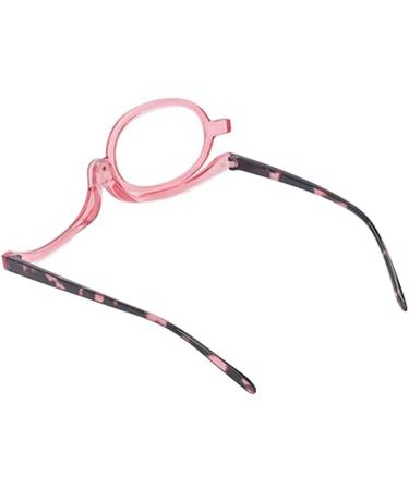 Monolent Sorty Rotating Foldable Make-Up Glasses for Women - Reversible Lens +2.50 in Pink - Perfect Reading & Makeup Solution - Buy Online on GoSupps.com