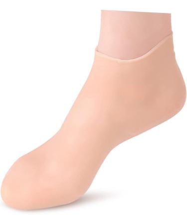 DOITOOL 3pairs Moisturizing Socks Skin-Friendly Care Socks Protective Moisturizing Sock Silicone Socks for Women Anti-Cracking Foot Covers Spa Socks Elastic Sebs Nursing Cover Girl Child 23x9.5cm - Buy Online on GoSupps.com