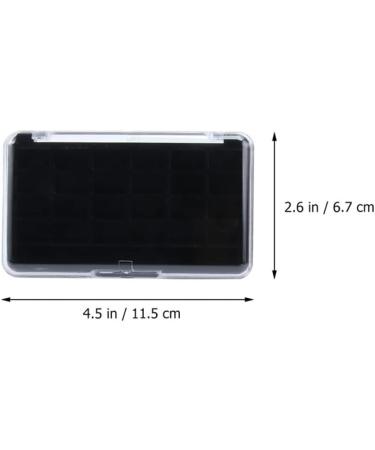 Balacoo Makeup Pallets 4pcs Box Empty Eye Shadow Box Eyeshadow Diy Makeup Lipstick Storage Case Make up Cosmetic Box - Buy Online on GoSupps.com