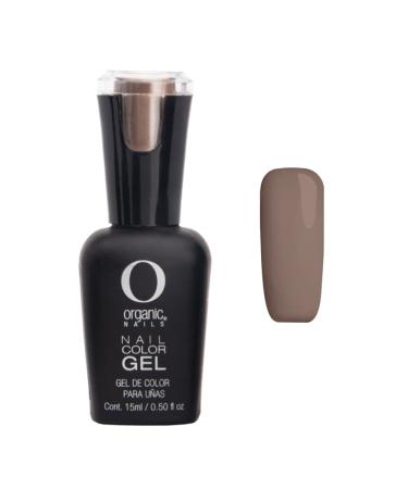 Organic Nails Color Gel 160 Dark Chocolate - Premium 15ml | Long-Lasting Vegan & Cruelty-Free Nail Polish - Buy Online on GoSupps.com