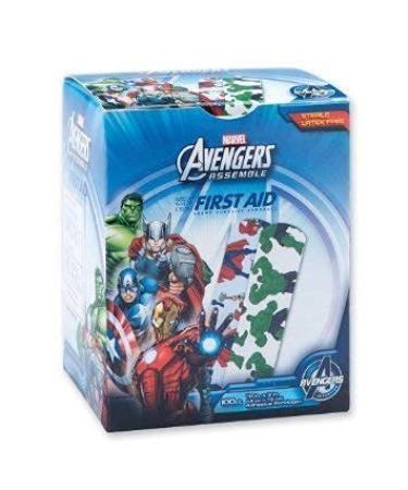 Captain America & Iron Man Bandages - 100 pcs