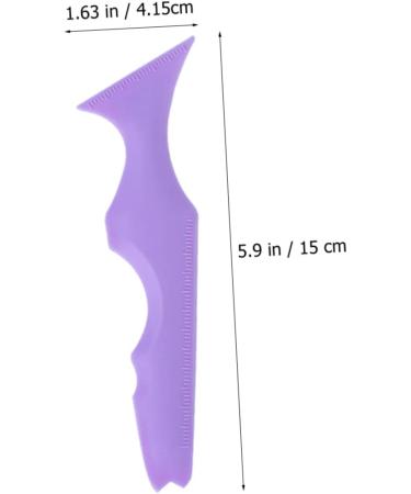 NOLITOY 6 Pcs Silicone Beauty Ruler Eyeliner Tool Eyebrow Guide Template Eyebrow Template Eyebrow Stencils Aid Makeup Stencils Aid Eyeliner Guide Stencils Eyeliner Stencils Makeup Template 15X4.15CMx3pcs Violetx3pcs - Buy Online on GoSupps.com