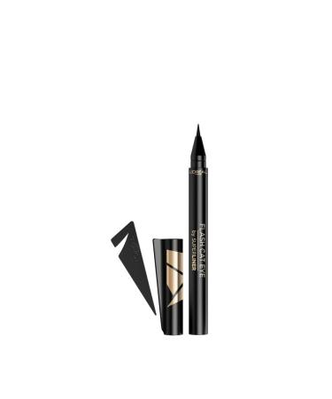L'Or al Paris Waterproof Eyeliner with Stencil - 24h Hold Super Liner Flash Cat Eye No. 01 Black - Shop Internationally - Buy Online on GoSupps.com