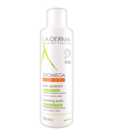 A-Derma Exomega Control Soothing Bath 250ml - Soothing Relief for Dry Skin | International Shipping Available - Buy Online on GoSupps.com