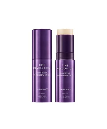 MISSHA Time Revolution Night Repair Ampoule Balm Stick - Defy Aging with the Power of Instant Wrinkle Care and Facial Rejuvenation