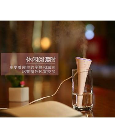 Smart Frog Mini Humidifier Portable Small Light with USB Cold Mist Silent Safe Automatic Shutoff Easy to Clean for Bedroom Baby Room Office Car (Pink) - Buy Online on GoSupps.com