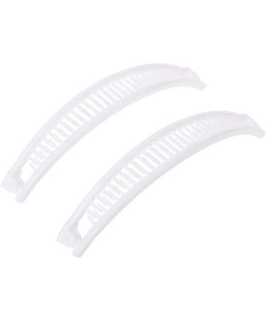 Buy Niumanery 2 Pcs Set Fashion Banana Hair Clip - Black & White Ponytail Holders - Stylish Hairgrips for Effortless Updos - Buy Online on GoSupps.com