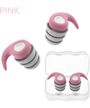 HIOPOIUYT NEW Silicone Earplug Sleep Noise Ear Plugs Noise Canceling Noise Reduction Soundproof Soft AntiSlip 1 Set - Buy Online on GoSupps.com