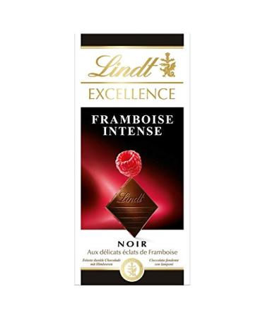Lindt Lindt - Excellence Dark Raspberry 100g - Pack of 4 - Price per pack - Delivery in Metropolitan France