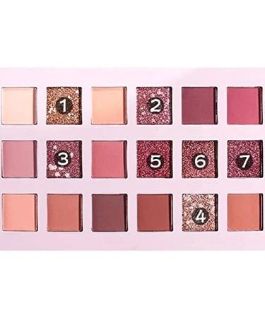 JOYTILLGU Beauty Palette Colorful Shadows Palett Glitter Highlighter Shimmer Makeup Pigment Matte Eye Shadow Pallete Eyeshadow Palette1 - Buy Online on GoSupps.com