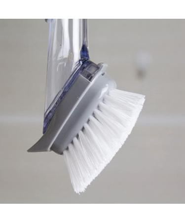 Kecung 2Pcs Dish Brush Dish Scrubber Kitchen Dish Scrub Brush with Handle Dish Cleaning Brush Dish Wand for Dishes/Pots - Grey - Buy Online on GoSupps.com