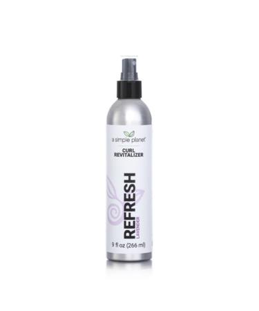 Refresh Curl Revitalizer for Curly Hair (9 Floz Lavender) Lavender 9 Fl Oz (Pack of 1) - Buy Online on GoSupps.com