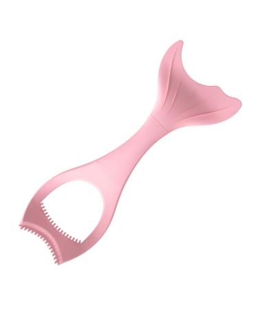 Ipetboom Shape Girl Make Compact Reusable Wing for Comb Stencil Up Makeup Professional Mermaid Protection 15X5.7CM Pink