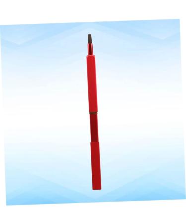 NOLITOY Retractable Lip Brush Applicator - Portable Makeup Brush for Lipstick Travel-Friendly in Earth Tones & Red - 9.3cm - Buy Online on GoSupps.com