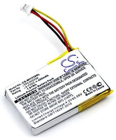 Replacement Battery for Mio Mivue 338 358P 366 368 388 658P - TPC402339 450mAh/3.7V | Fast International Shipping - Buy Online on GoSupps.com