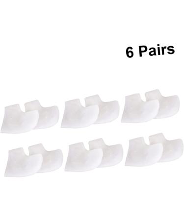 Healeved 6 Pairs Silicone Ankle Cover Heel Protectors Shoe Pads Shoe Mats Heel Protective Sleeve Gel Ankle Protectors Silicone Heel Guard Silicone Gel Insole Moisturizing White Sock - Buy Online on GoSupps.com