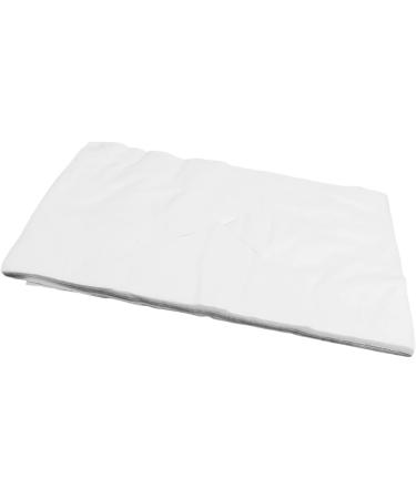 Verdant Touch Disposable Head Support Covers - 100 Pack Non-Stick Coated Massage Headrests for Spa & Skin Management Centers - Buy Online on GoSupps.com