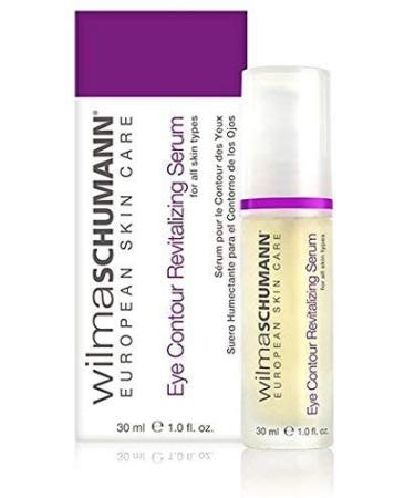 WILMA SCHUMANN Eye Contour Revitalizing Serum   A Natural and Anti-Aging Treatment designed to Moisturize & Reduce the Appearance of Wrinkles  Fine Lines and Swollen and Tired-Looking Eyes (30ml)