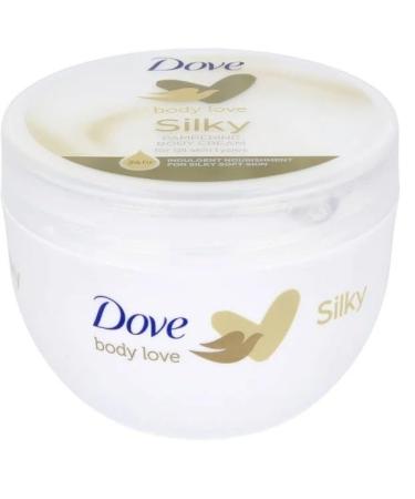 Dove - 4 x Silky Nourishing Body Cream - All Skin Types - 300ml