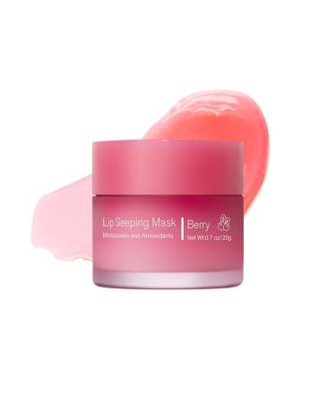 Buy Greyghost Hydrating Lip Sleeping Mask - Nourishing Overnight Moisturizer for Dry Lips (#2 Berry) | International Shipping Available - Buy Online on GoSupps.com