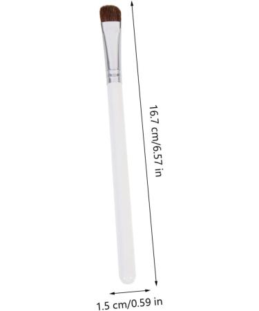 Baluue 14 Pcs Eye Shadow Brush Set Girl Eyeshadow Brush Portable Brush Makeup Eyeshadow Wooden Handle White - Buy Online on GoSupps.com