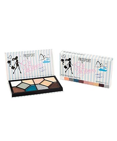 Coastal Scents Passport to Rio de Janeiro Eye Shadow Palette - Vibrant Colors for International Shipping - Buy Online on GoSupps.com