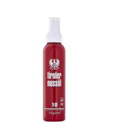 TIROLER NUSSOEL original sun milk spray SPF 10 150 ml