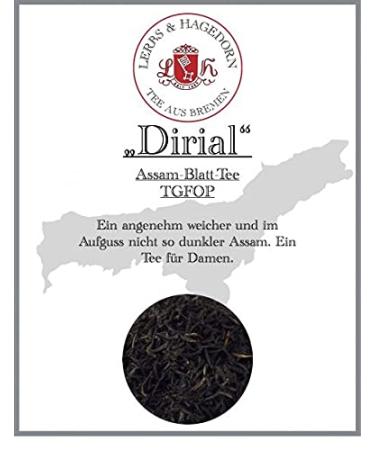 Lerbs & Hagedorn Black-Line TGFOP Dirial Leaf Tea 250 g