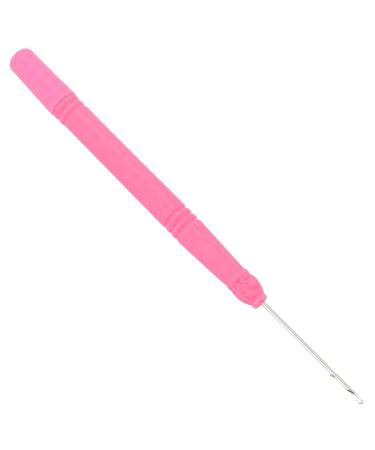 5pcs Plastic Hair Extension Crochet Hook Set - Latch Hook Needles for Braiding Hair (Rose Red #1) - Buy Online on GoSupps.com