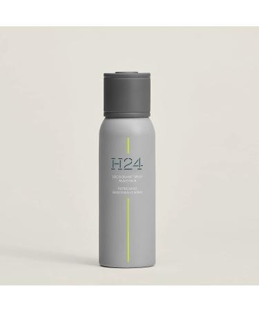 Hermes H24 Refreshing Deodorant Spray for Men 5.0 Ounce