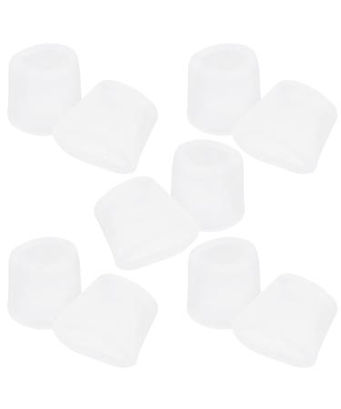 Healeved 30 Pcs Pinky Toe Silicone Sleeves - Gel Toe Caps for Toe Protection | 2.5x2cm | Transparent - 3pcs - Buy Online on GoSupps.com