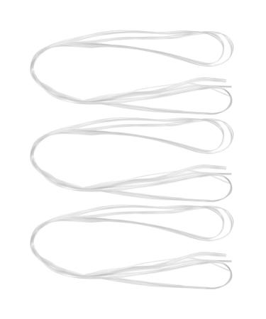 Beaupretty False Nail Extension Fiber 3 Nail Art Tool Nail Tools for Nail Art Para U as Nails Lengthening Fibers Diy Nail Extension Adjustable glass False Nails Plastic Fiber White Manicure