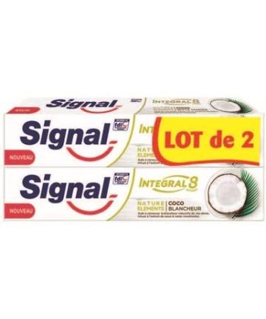 Signal Whitening Coconut Toothpaste - Nature Elements - 75ml tube