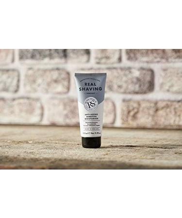 The Real Shaving Company Anti Ageing Moisturiser 100ml - Hydrating Anti-Wrinkle Formula - Buy Online on GoSupps.com
