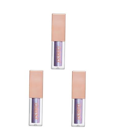 POPETPOP Glitter Liquid Eyeliner 3 Pcs Pearlescent Eyeshadow Eye Makeup Glitter Eyeshadow Glow Eye Powder Polarized Liquid Eyeshadow Liquid Eyeliner 0.04 Ounce (Pack of 1) As Shownx3pcs