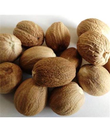 Nutmeg | Nutmegs Whole Dried Grade A Premium Quality 100g 100.0 grams
