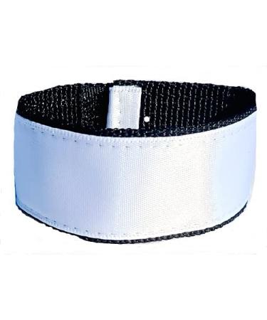 Sleeve Scrunchies Soccer White PLAIN (pair)  Softball from the ORIGINAL USA Inventor  Soccer sleeve holders  Softball sleeve scrunch