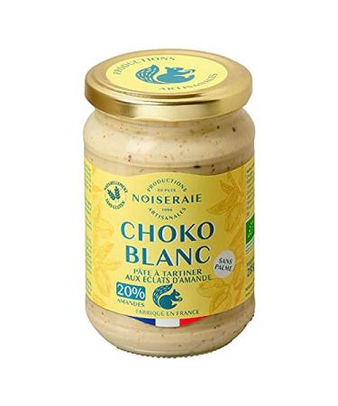 Noiseraie - White Choko Spread Eclats D'Almonds 300G - Sold per unit
