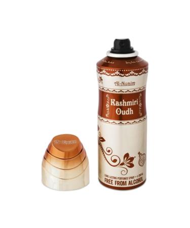 Kashmiri Oudh Oud 200ML Deo Eau De Parfum Alcohol Free Perfume Long Lasting Fragrance Unisex 6.76 -Floz Spray - Buy Online on GoSupps.com