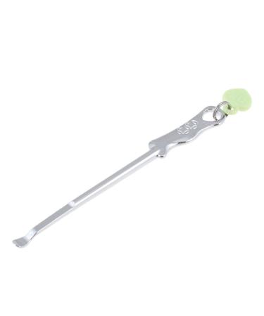 Qtqgoitem 2.8 Silver Tone Metal Earpick Earwax Remover Cleaner Tool (Model: 2dc 503 c6f c91 fbd)