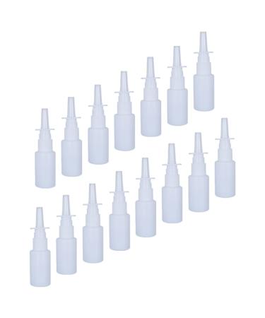 Uonlytech nasal spray bottle empty replenable nasal zenzer Pumpzerst Spray bottle nasal spray bottle for nose conscious medical colloidal silver salt 15ml 15 pieces 10.1x2.4 cm